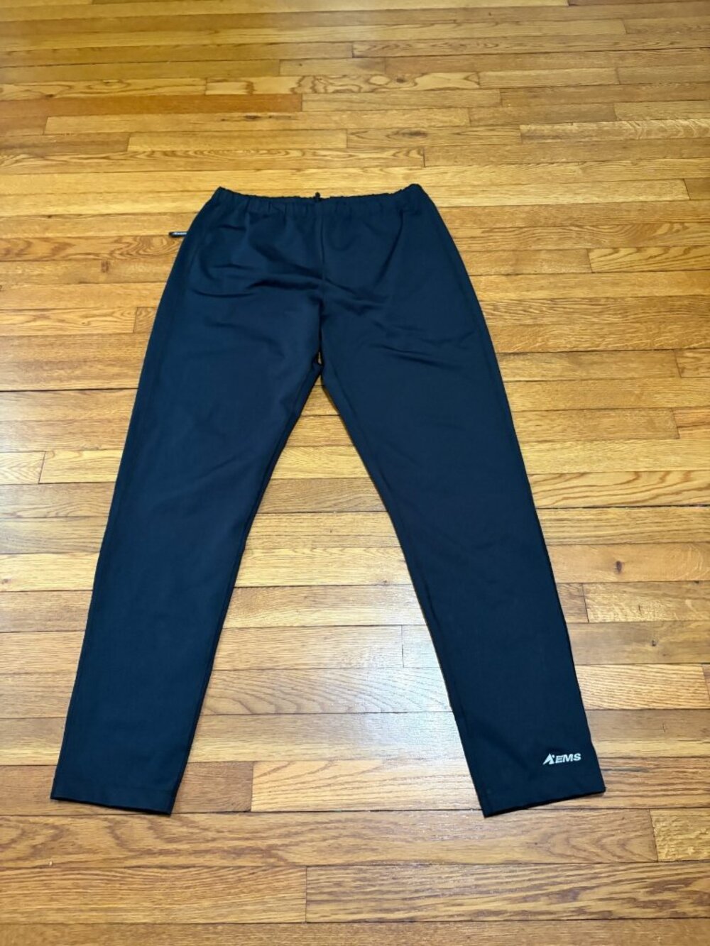 Eastern Mountain Sports Mens Sweatpants Size Large Elastic Waist Stretch Tapered